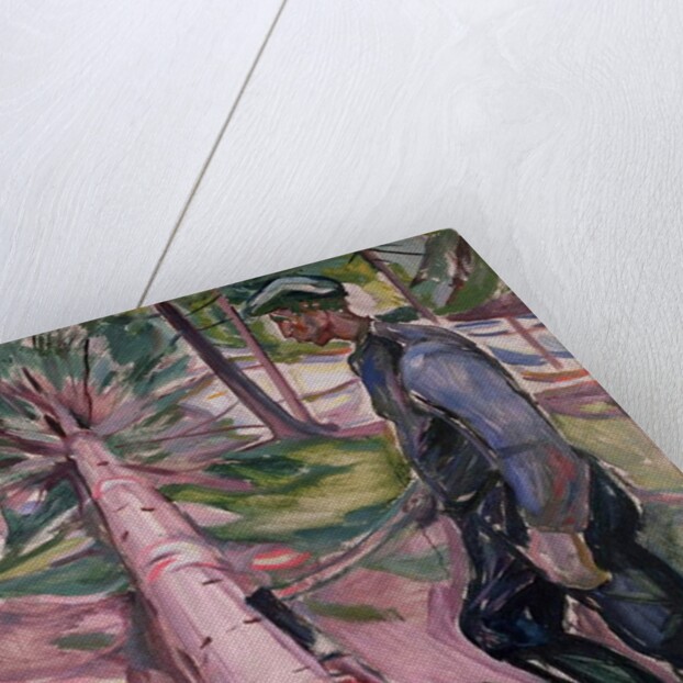 The Woodcutter by Edvard Munch