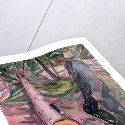 The Woodcutter by Edvard Munch