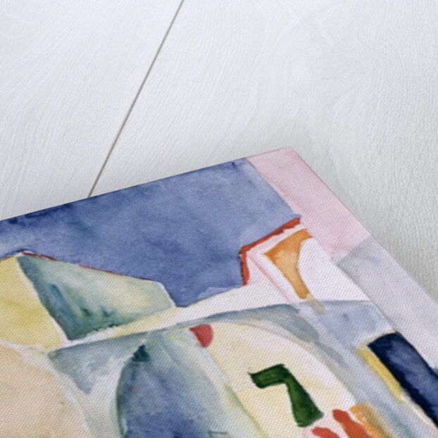 A Glance Down an Alley by August Macke