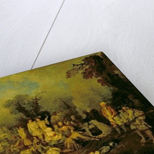 Gypsy Encampment by Jean Antoine Watteau