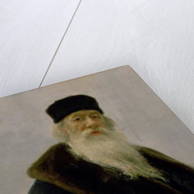 Portrait of Vladimir Vasil'evich Stasov 1900 by Ilya Efimovich Repin