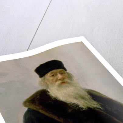 Portrait of Vladimir Vasil'evich Stasov 1900 by Ilya Efimovich Repin