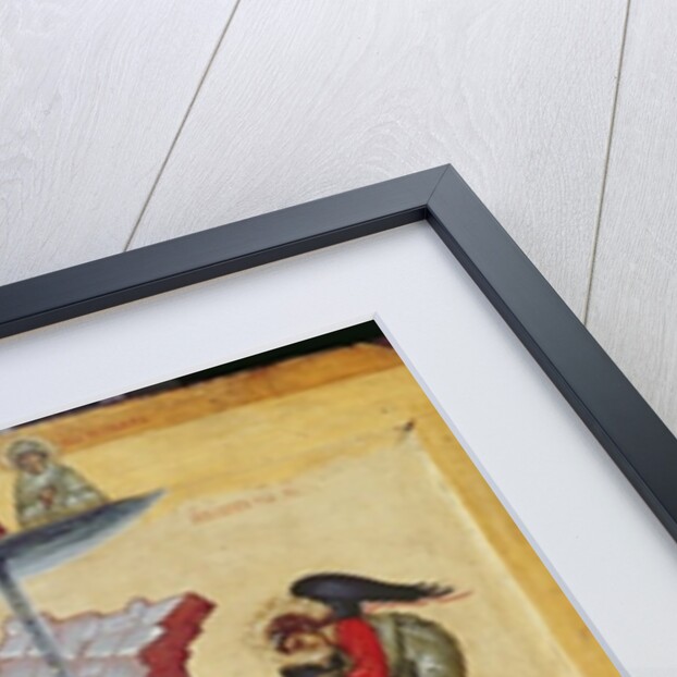 The Nativity, Russian icon, 16th century by School Russian