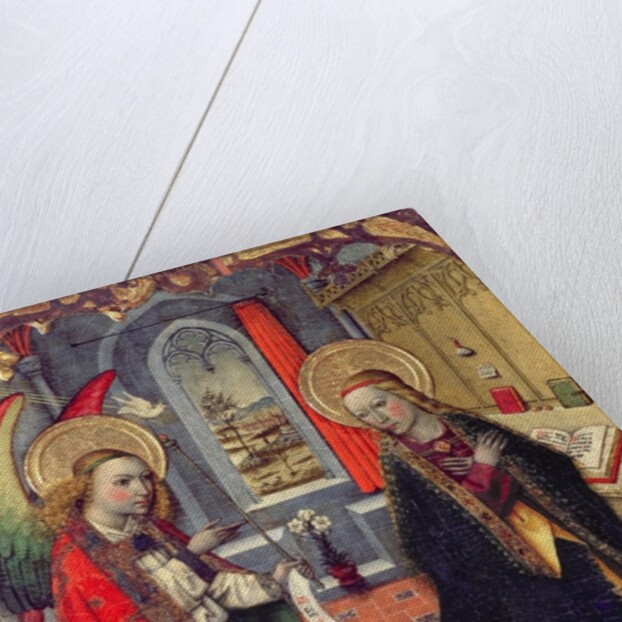 The Annunciation, 15th century by Jaume Huguet