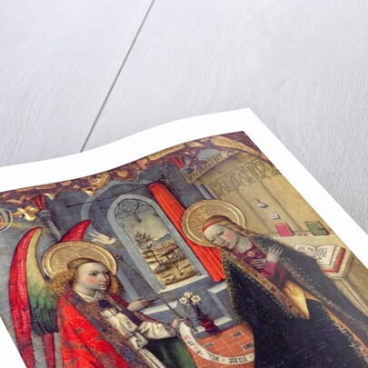 The Annunciation, 15th century by Jaume Huguet