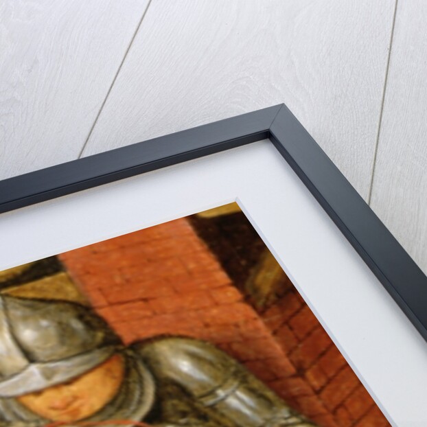 Knight putting a bell on a cat by Pieter the Younger Brueghel