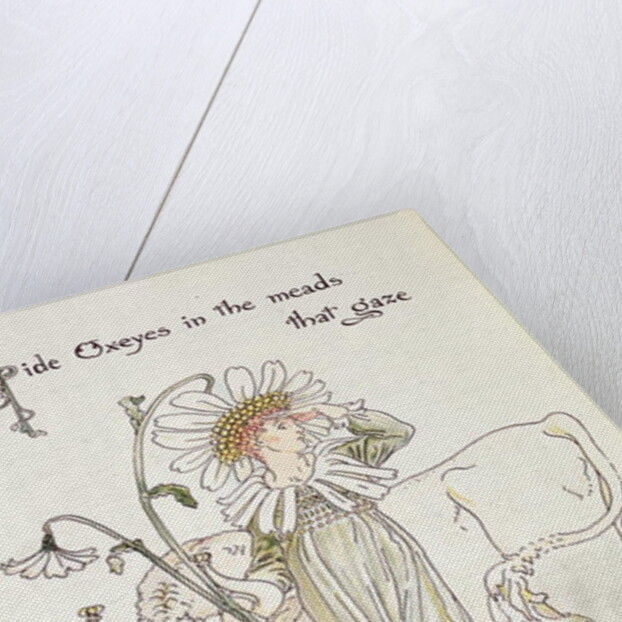 Wild Oxeyes in Meads that Gaze by Walter Crane