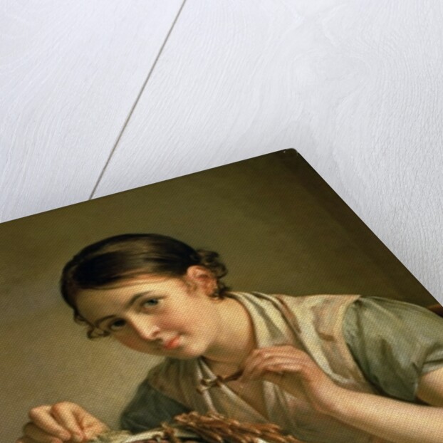 The Lacemaker, 1823 by Vasili Andreevich Tropinin