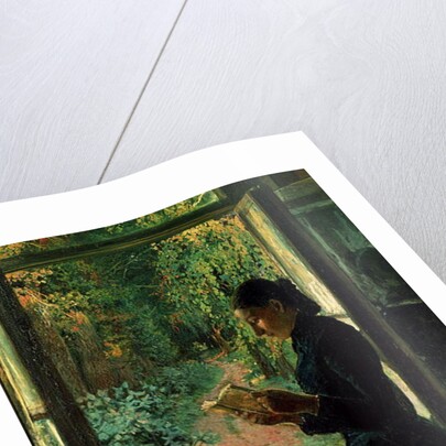 Portrait of Natalia Petrunkevitsin, 1893 by Nikolai Nikolaevich (1831-94) Ge