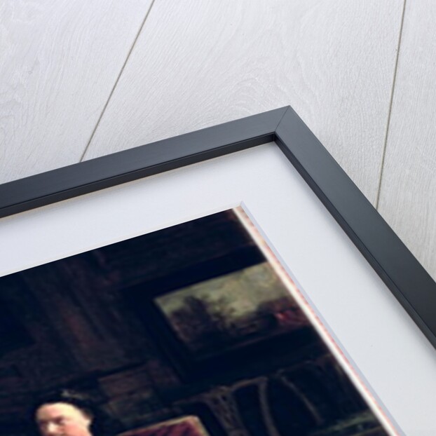 Peter the Great interrogates Tsarevich Alexei Petrovich at Peterhof, 1871 by Nikolai Nikolaevich (1831-94) Ge