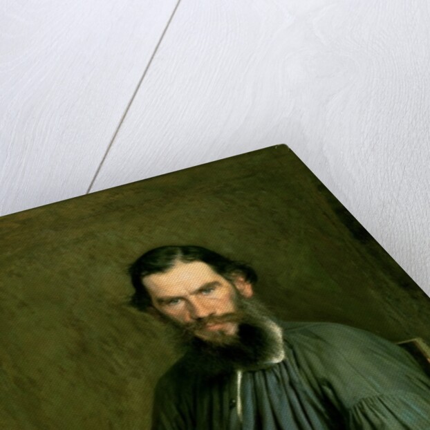 Count Lev Nikolaevich Tolstoy, 1873 by Ivan Nikolaevich Kramskoy