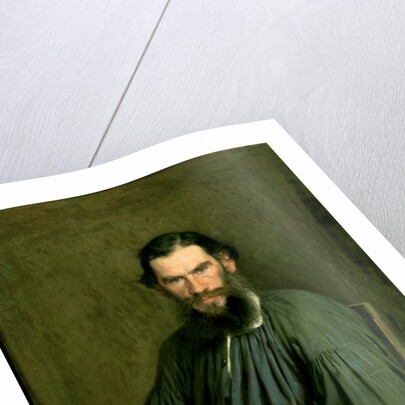 Count Lev Nikolaevich Tolstoy, 1873 by Ivan Nikolaevich Kramskoy