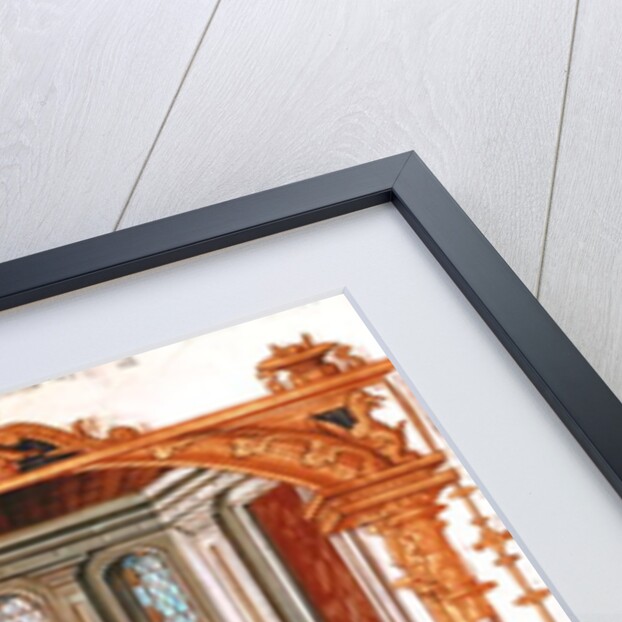 The choir singing the Gloria, conducted by Jean Ockeghem by French School