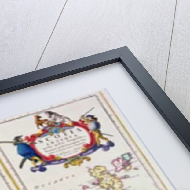 Map of Scotland, c.1700 by R. Gordon