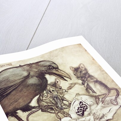 Preposterous! cried Solomon in a rage by Arthur Rackham