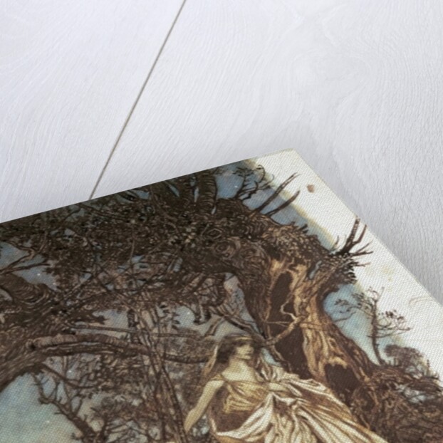 Never so weary, never so woeful by Arthur Rackham