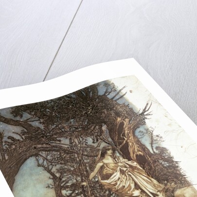 Never so weary, never so woeful by Arthur Rackham