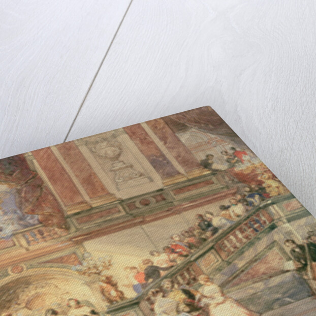 208.857 A Ball at the Town Hall by Eugene-Louis Lami