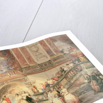 208.857 A Ball at the Town Hall by Eugene-Louis Lami