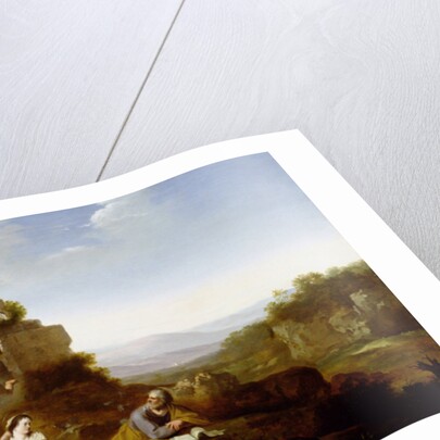 The Holy Family by Jan van Haensbergen