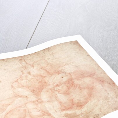 Study of a Male and Female Nude by Michelangelo Buonarroti