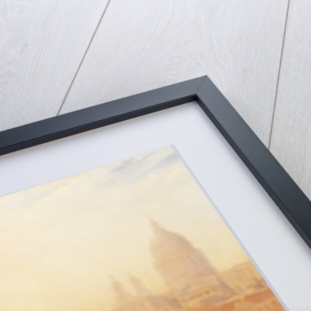 St. Paul's Cathedral: From Southwark Bridge, 19th century by Charles Claude Pyne