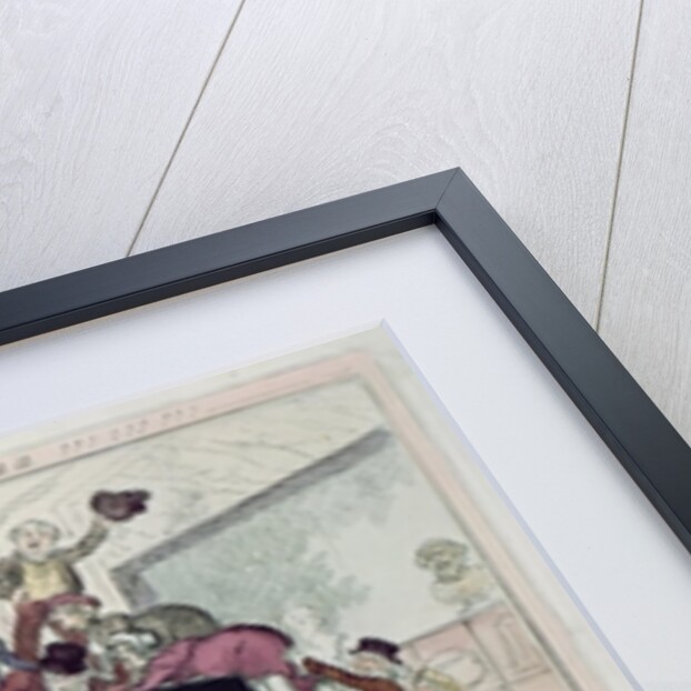 A swarm of English bees hiving in the Imperial Carriage!! - Who would have thought it?? by George Cruikshank