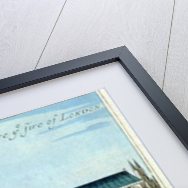 St. Paul's Cathedral before it was destroyed by the Fire of London by Robert Morden