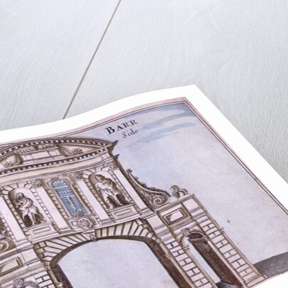 Temple Bar, the West Side by Robert Morden