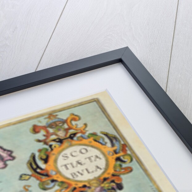 Map of Scotland, Miliaria Scotia by Anonymous