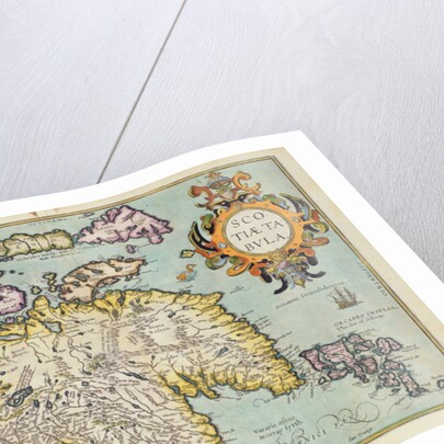 Map of Scotland, Miliaria Scotia by Anonymous