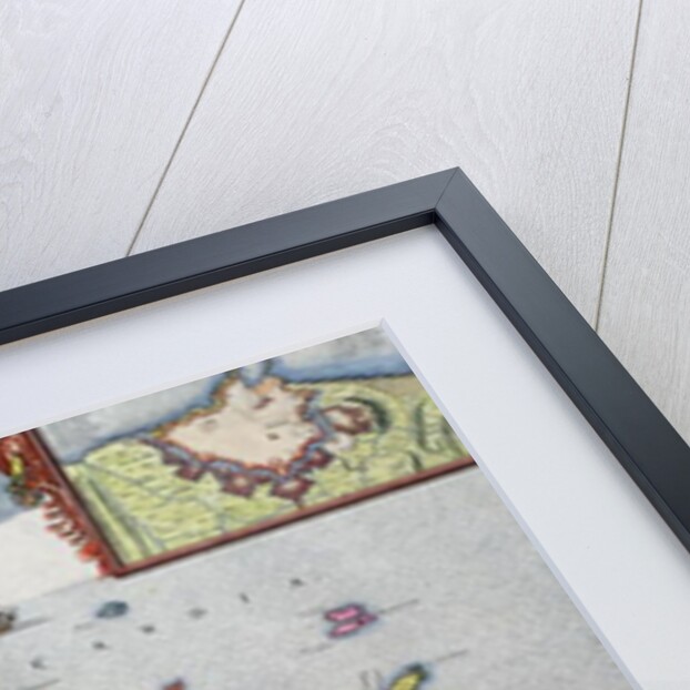 Map of the Island of Candia with the sea port of Herakleion, c.1680 by Frederick de Wit