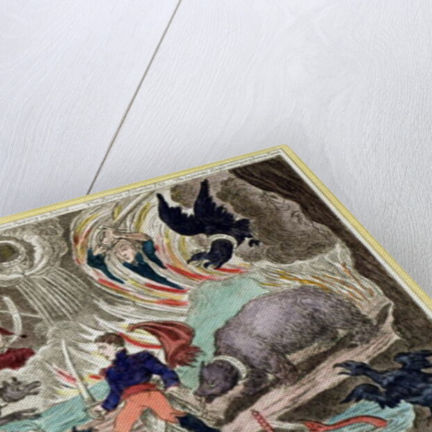 The Valley of the Shadow of Death by James Gillray