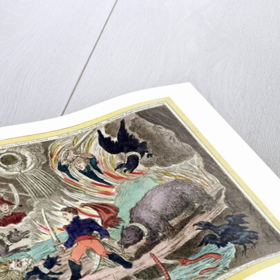 The Valley of the Shadow of Death by James Gillray