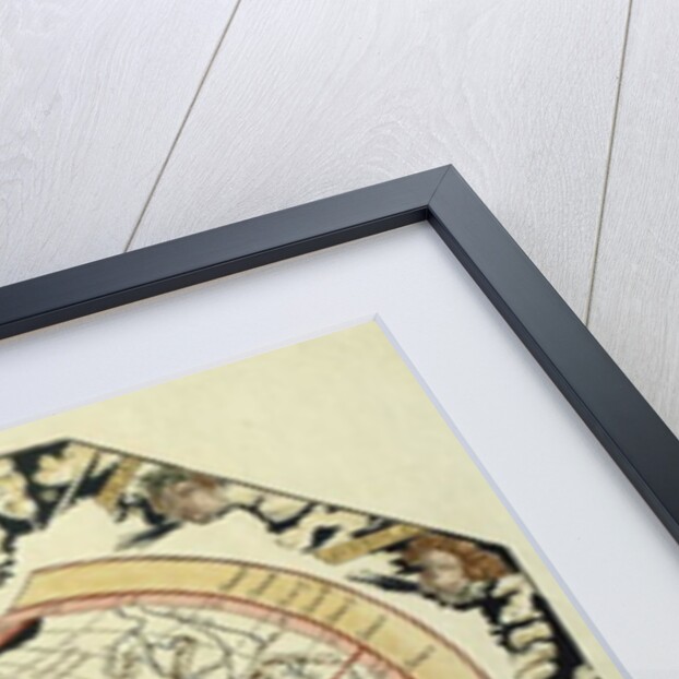 Map of the world, based on descriptions and co-ordinates given in 'Geographia', by Ptolemy by Anonymous