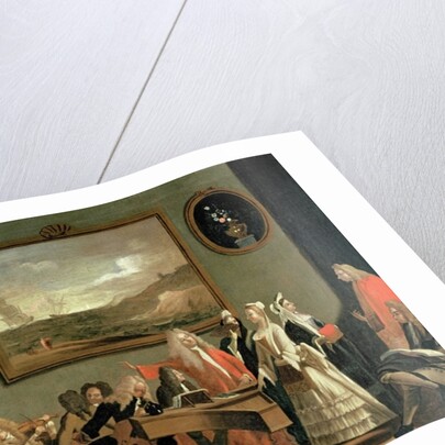 Rehearsal of an Opera, said to be Pyrrhus and Demetrius by Marco Ricci