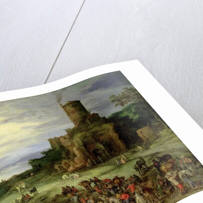 Fishermen on the Shore by Jan the Elder Brueghel