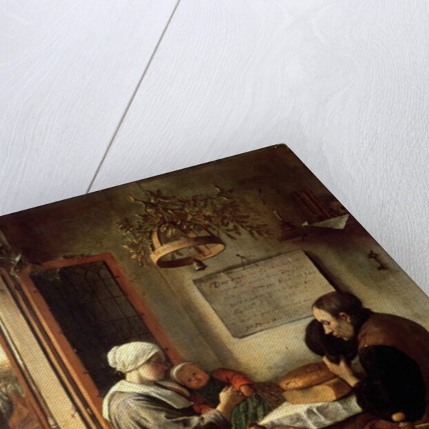 Grace before Meat, 1660 by Jan Havicksz. Steen