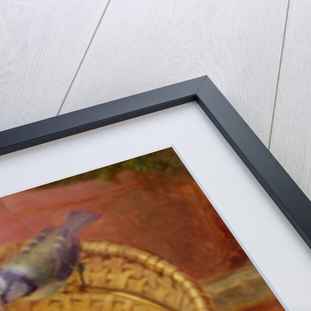 Still Life with Strawberries and Bluetits by Eloise Harriet Stannard