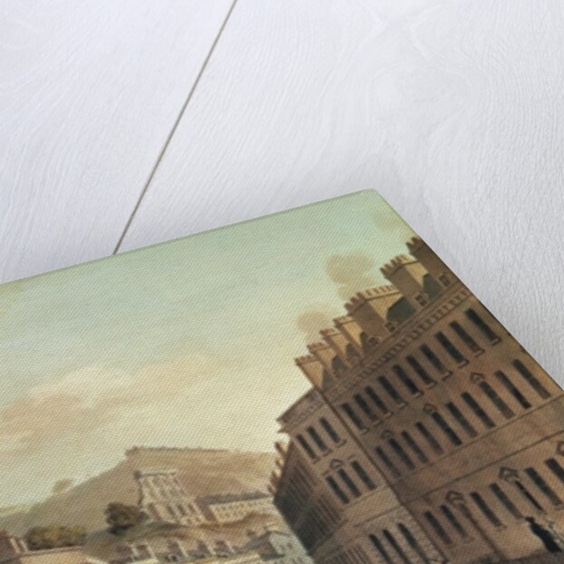 Axford and Paragon Buildings from 'Bath, Illustrated by a Series of Views' by John Claude Nattes