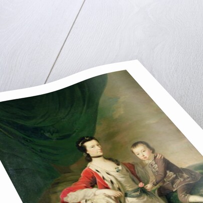 Mary, Countess of Shaftsbury and her Son, Anthony Ashley Cooper by Joseph Highmore