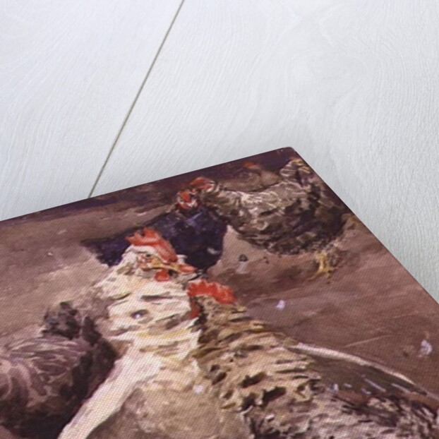 Roosters, 1910 by Ernest Procter