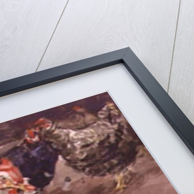 Roosters, 1910 by Ernest Procter