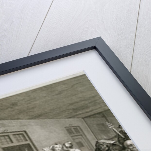 Plate VIII from A Rake's Progress, 1735 by William Hogarth