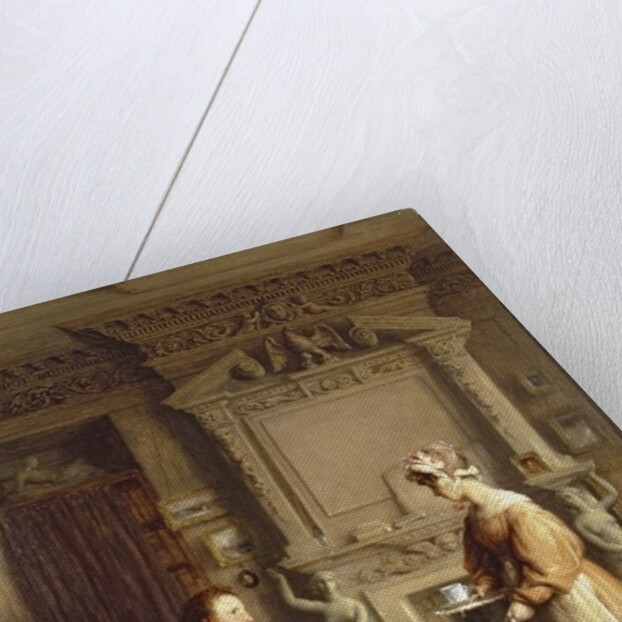 John Sheepshanks and his maid by William Mulready