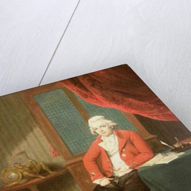 Portrait of a Gentleman said to be the actor, Tate Wilkinson by John Thomas Seton