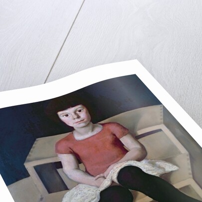 The Artist's Youngest Daughter, 1920 by Albin Egger-Lienz