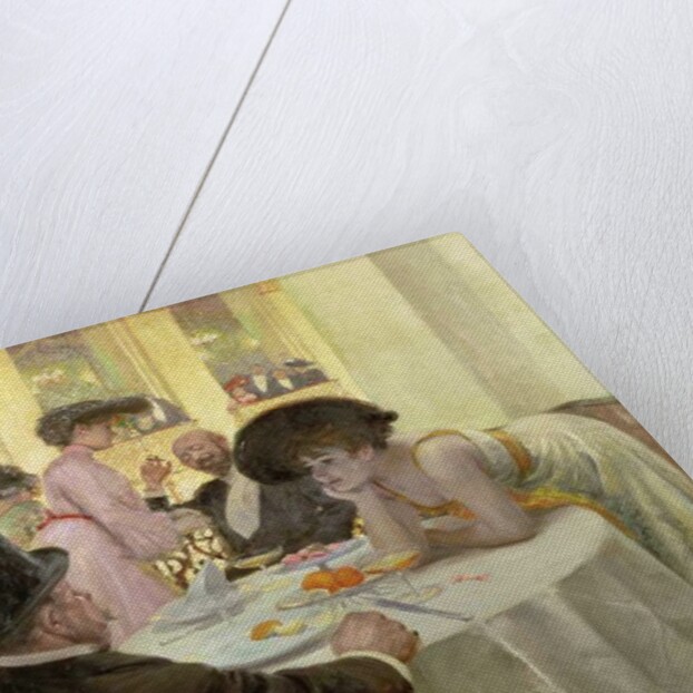 Dinner with Friends by Josef Engelhart