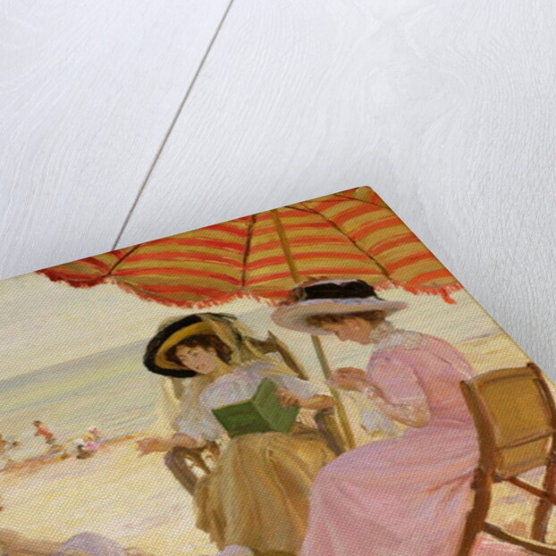 The Beach, 1929 by Alfred Victor Fournier