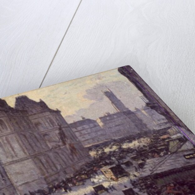 Paris Street Scene by Louis Braquaval